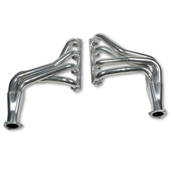 6904-1HKR Headers Long Tube, Silver Ceramic Coated, Made of Steel