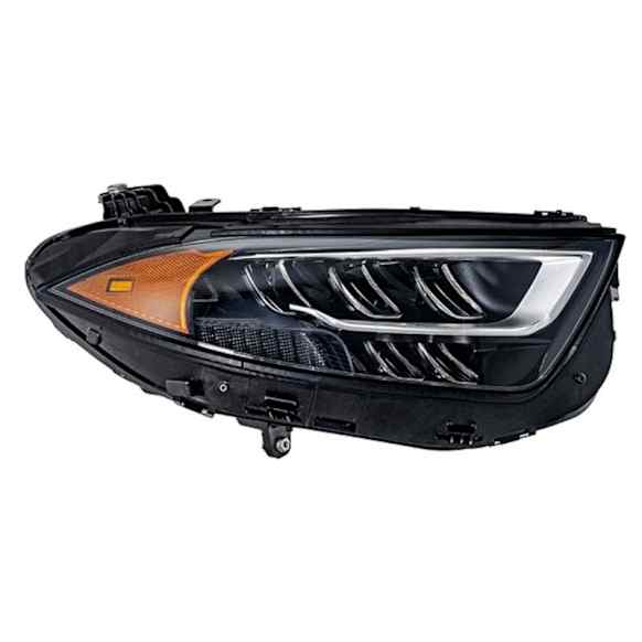 015619861 Passenger Side LED Headlight, Without bulb(s), CAPA Verified