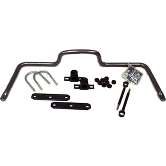 7643 Rear Sway Bar Kit, Steel, Non-Adjustable, Sport Utility, Powdercoated Black