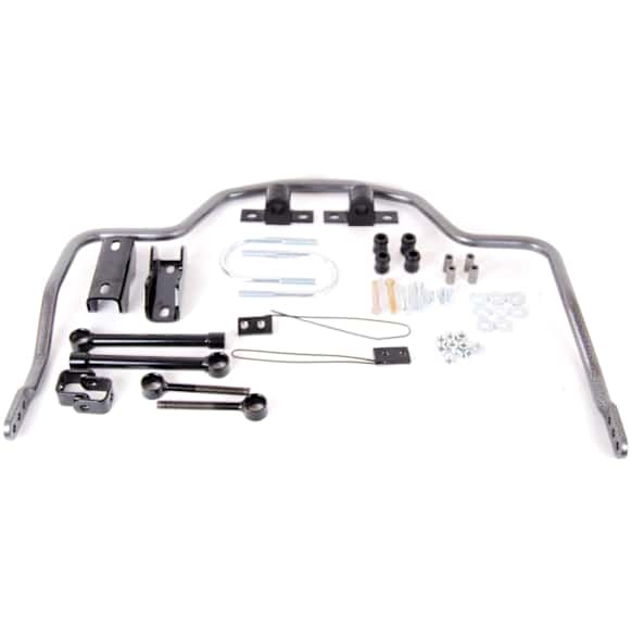 7882 Rear Sway Bar Kit, Steel, 1 in., Non-Adjustable, Black