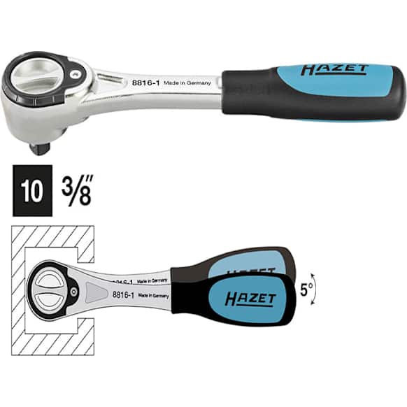 Ratchet Wrench 3/8 in. Drive Fine Tooth - Replaces OE Number 8816-1