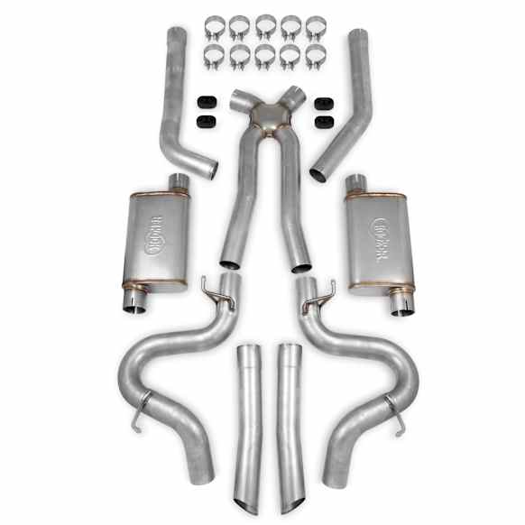 70501364-RHKR Header-Back Exhaust System, Made of Stainless Steel