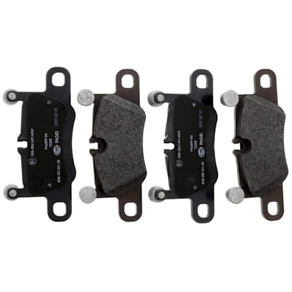 2023 Porsche 911 - Rear Semi-metallic Brake Pad Set, 3.0L 6Cyl, enginedesignationname: DKKA; Designed and Engineered in Germany; Exc. Ceramic Composite Brakes, OE Replacement Series
