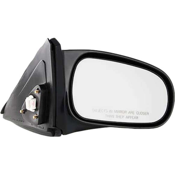 1996 Honda Civic EX 4 Cyl 1.6L - Passenger Side Mirror, 2-Door, Power Adjust, Heated, Light textured, Non-Folding, No Signal Light, No Blind Spot Feature, No Memory, No Puddle Light, No Auto-Dimming, Coupe