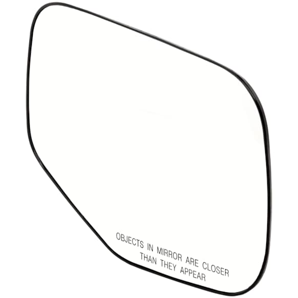 Passenger Side Mirror Glass, Non-Heated, No Blind Spot Feature, Convex, With Backing Plate