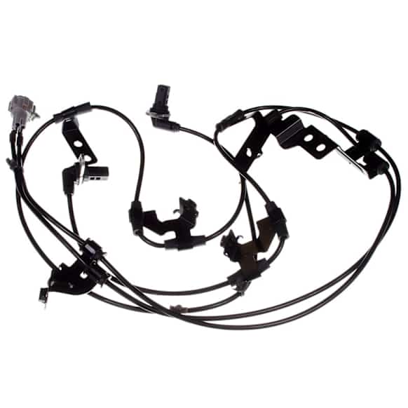 2002 Nissan Frontier - Rear, Driver or Passenger Side ABS Speed Sensor, 2-Wheel ABS, 4WD, With Harness