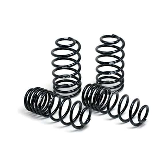 2007 Jeep Grand Cherokee - Front and Rear Lowering Springs, Sport Utility, 4WD, Set of 4