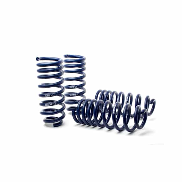 2015 Audi Q7 - Front and Rear Lowering Springs, Sport Utility, AWD, Without Air Suspension, Set of 4