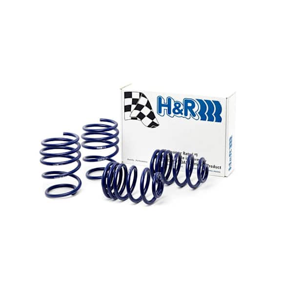 2002 BMW 325Ci - Front and Rear Lowering Springs, Convertible, RWD, With Sport Suspension, Set of 4