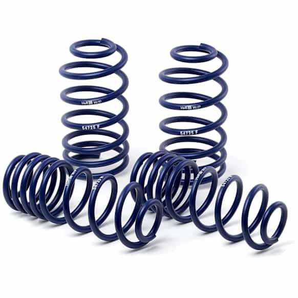 2012 Mercedes Benz C300 - Front and Rear Lowering Springs, Sedan, AWD, Set of 4
