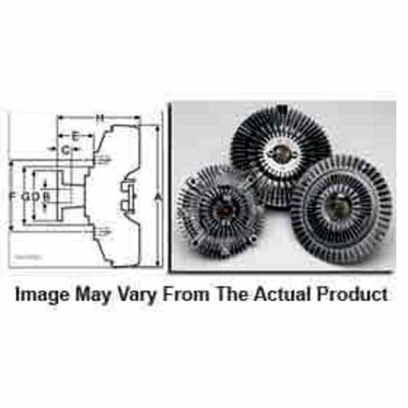 2675 Fan Clutch, Standard thermal 2.3L, 4Cyl