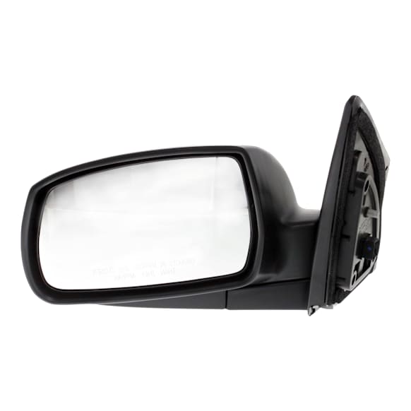 Driver Side Mirror, Power Adjust, Manual Folding, Heated, Textured Black, No Signal Light, No Memory, No Puddle Light, No Auto-Dimming, No Blind Spot Feature