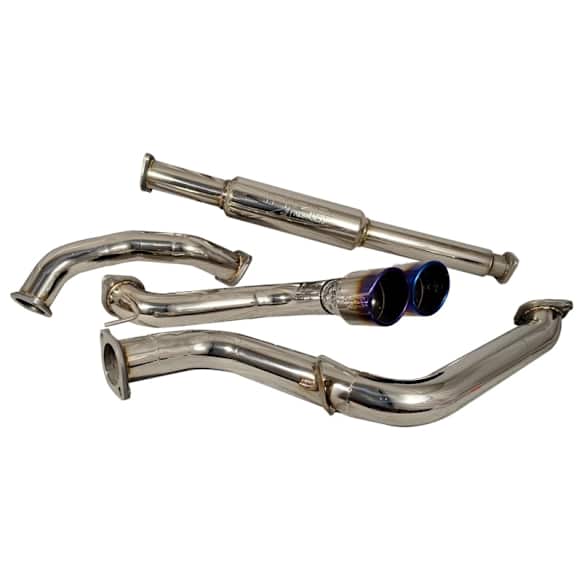 SES9001TT Cat-Back Exhaust System, 2.0L, 4Cyl, Made of Stainless Steel, Super SES Series