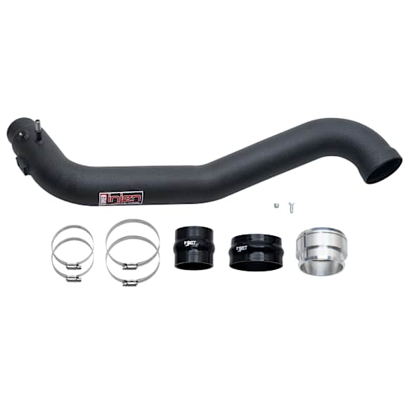 SES9014ICPCWB Intercooler Hose - Wrinkle Black, Aluminum, Direct Fit, Sold Individually