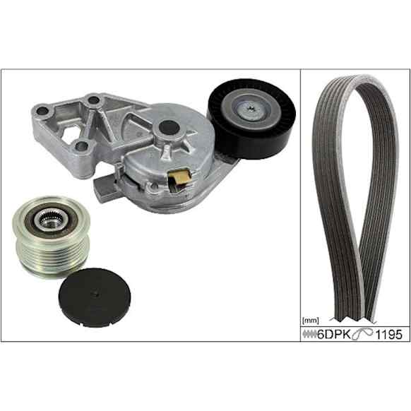 FB04652K Accessory Belt Tensioner 4 Cyl., 1.9L Engine