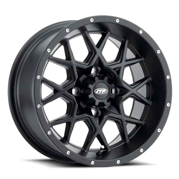 1428638536B Aluminum Black Wheel, 14 in. 7 in., 4 x 156 mm