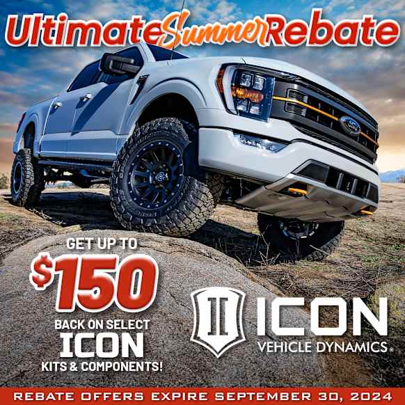 ICNSUS54202 2022-2023 Tundra/2023 Toyota Sequoia/2024 Toyota Tacoma, Rear Billet Adjustable Track Bar Kit