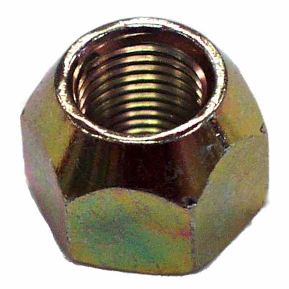 1952 Jeep Willys - Lug Nut, Left Hand Threads, 1/2 In. 20 Threads, 13/16 In. Hex, Chrome, Steel, Sold Individually
