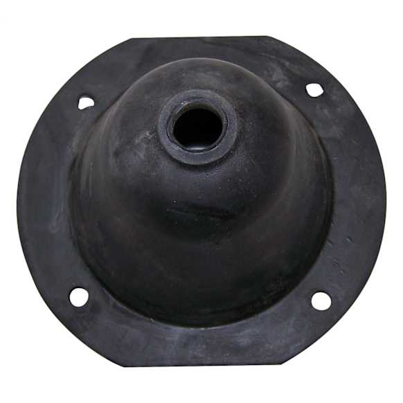 J0907107 Shift Boot - Black, Rubber, Direct Fit, Sold Individually