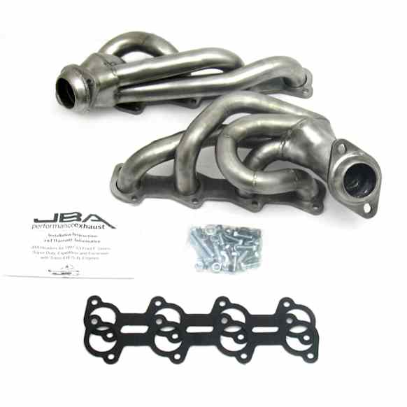 1679S Headers Shorty, Natural, Made of Stainless Steel