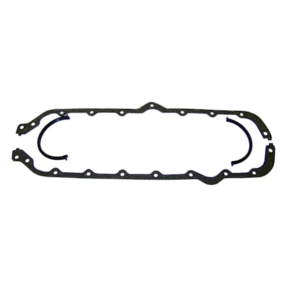 1980 Jeep CJ7 - Oil Pan Gasket, 8 Cyl 5.0L, Cork And Rubber, 4 Piece