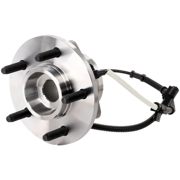 Front, Driver or Passenger Side Wheel Hub, With Bearing, With Sensor, 5 x 5.31 in. Bolt Pattern, 4WD