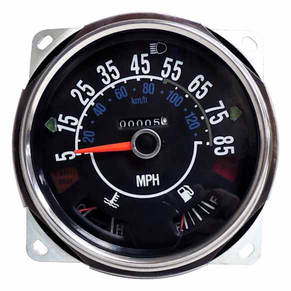 1986 Jeep CJ7 - Speedometer, Mph, Mechanical, Sold Individually