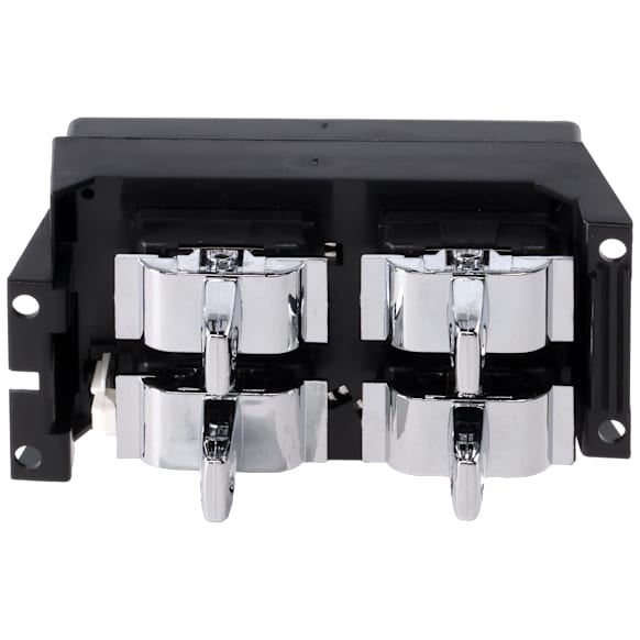 1993 Buick Roadmaster - Front Or Rear, Driver Side Window Switch, Chrome, 4 Buttons