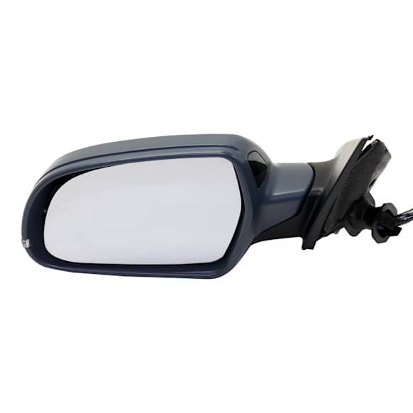 2016 Audi A4 - Driver Side Mirror, Power Adjust, Heated, Paintable, Power Folding, In-housing Signal Light, With Blind Spot Light in Housing, With Memory, No Puddle Light, No Auto-Dim