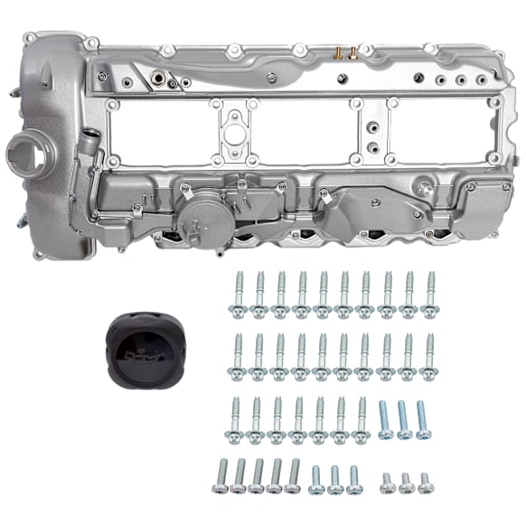 2011 BMW 535i xDrive - Valve Cover, 3.0L 6Cyl, With Gasket, Aluminum