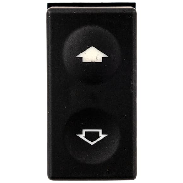 2001 BMW Z3 - Front, Center Console, Passenger Side Window Switch, Green, Black, 1-button