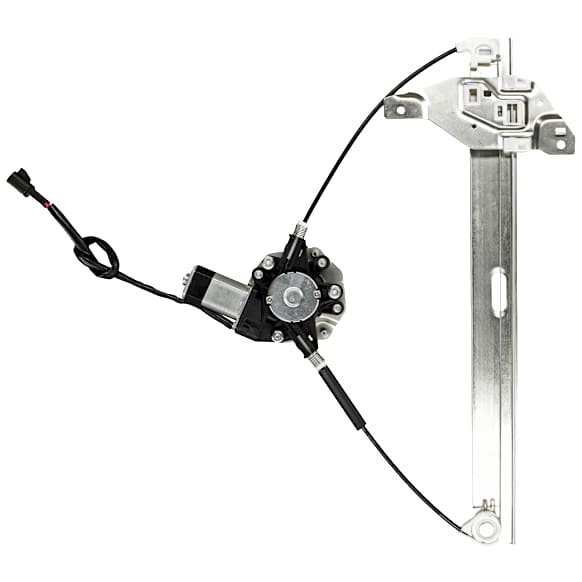 Front, Passenger Side Power Window Regulator, With Motor