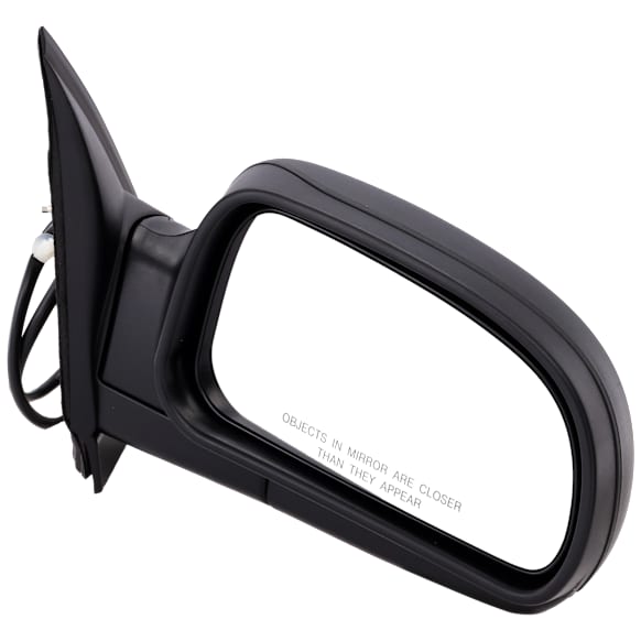 Passenger Side Mirror, Power Adjust, Manual Folding, Heated, Textured Black, No Signal Light, No Memory, No Puddle Light, No Auto-Dimming, No Blind Spot Feature, 1st Design