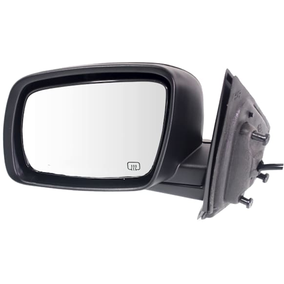 Driver Side Mirror, Power Adjust, Heated, Manual Folding, Paintable, No Signal Light, No Memory, No Puddle Light, No Auto-Dim, No Blind Spot Feature