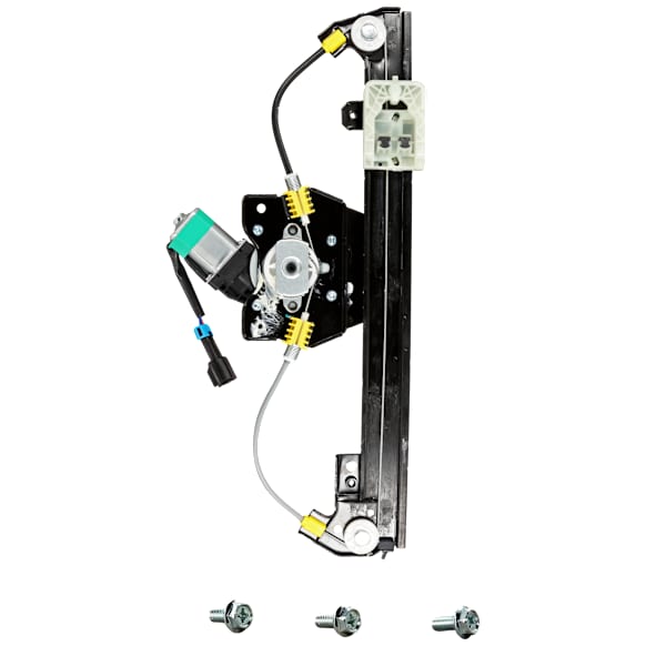 2012-2019 Fiat 500 - Front, Driver Side Power Window Regulator, With Motor