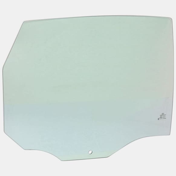2000-2011 Ford Focus - Rear, Passenger Side Door Glass, Green Tint, Without Clips, Replaces NAGS No. DD09524 GTNN