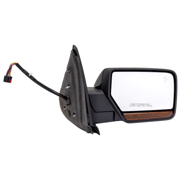 Passenger Side Mirror, Non-Towing, Power Adjust, Power Folding, Heated, Paintable, In-housing Signal Light, With memory, With Puddle Light, With Blind Spot Detection in Glass, 3.5L Engine
