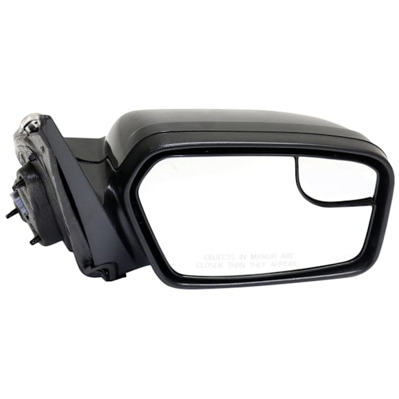 2011-2012 Ford Fusion - Passenger Side Mirror, Power Adjust, Non-Folding, Non-Heated, Paintable, No Signal Light, No Memory, No Puddle Light, No Auto-Dimming, With Blind Spot Glass