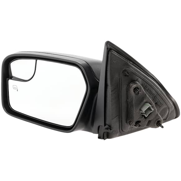 2012 Ford Fusion - Driver Side Mirror, Power Adjust, Heated, Textured Black, Non-Folding, No Signal Light, With Blind Spot Glass, No Memory, No Puddle Light, No Auto-Dim