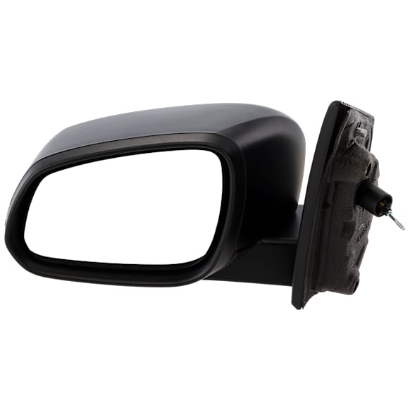 Driver Side Mirror, Manual Adjust, Manual Folding, Non-Heated, Textured Black, No Signal Light, No Memory, No Puddle Light, No Auto-Dimming, No Blind Spot Feature