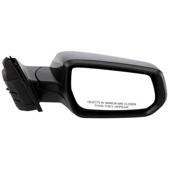 2017 Chevrolet Malibu - Passenger Side Mirror, For Models Without Lane Change Assist, Power Adjust, Non-Heated, Paintable, Manual Folding, No Signal Light, No Blind Spot Feature, No Memory, No Puddle Light, No Auto-Dim