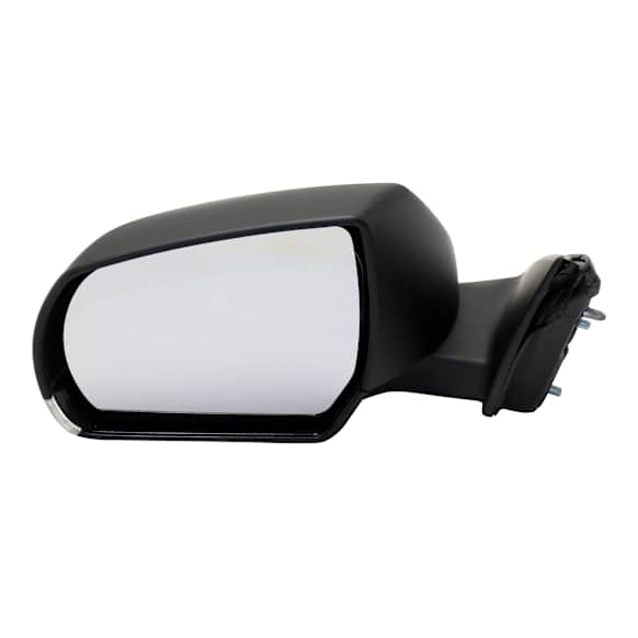 Driver Side Mirror, Power Adjust, Manual Folding, Heated, Paintable, In-housing Signal Light, No Memory, No Puddle Light, No Auto-Dimming, No Blind Spot Feature