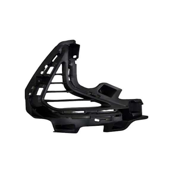 Front, Passenger Side, Lower Bumper Trim, Black