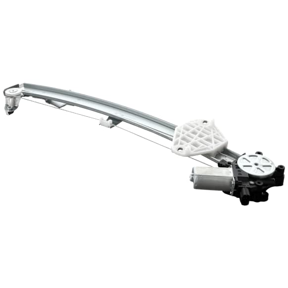 Front, Driver Side Window Regulator, Power, With Anti-Pinch