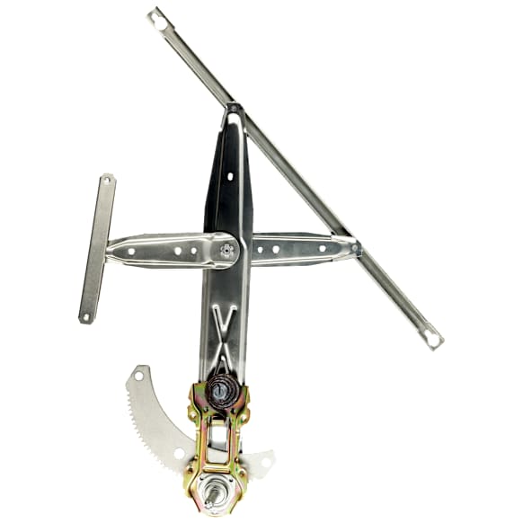 Coupe Front, Passenger Side Manual Window Regulator, Without Motor