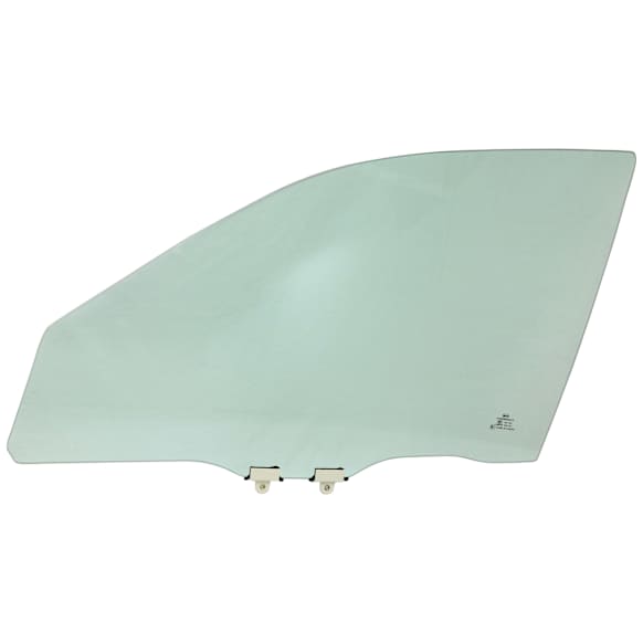 Front, Driver Side Door Glass, Green Tint, With Clips, 4-Door, Sedan, Canada/USA Built Vehicle, Replaces NAGS No. FD21061 GTYN