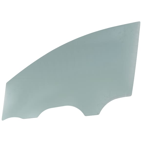 JC Whitney Front, Driver Side Door Glass, Clear, Without Clips, 4
