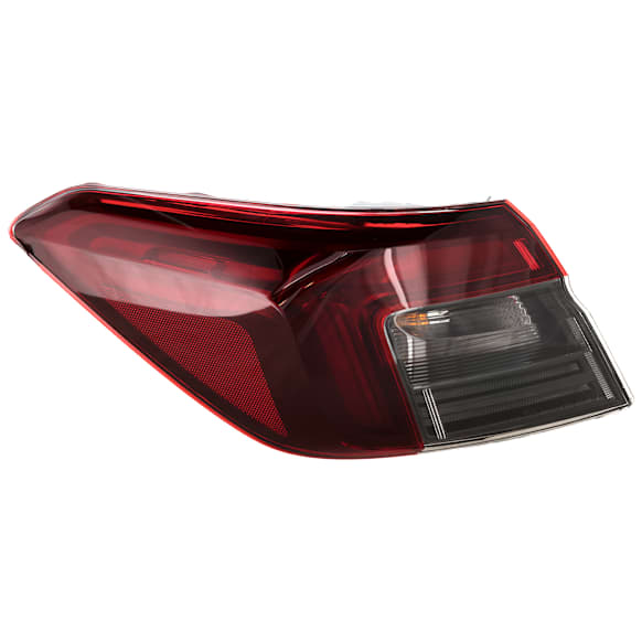 Driver Side, Outer LED Tail Light, With bulb(s), OE Comparable Finish, Sedan