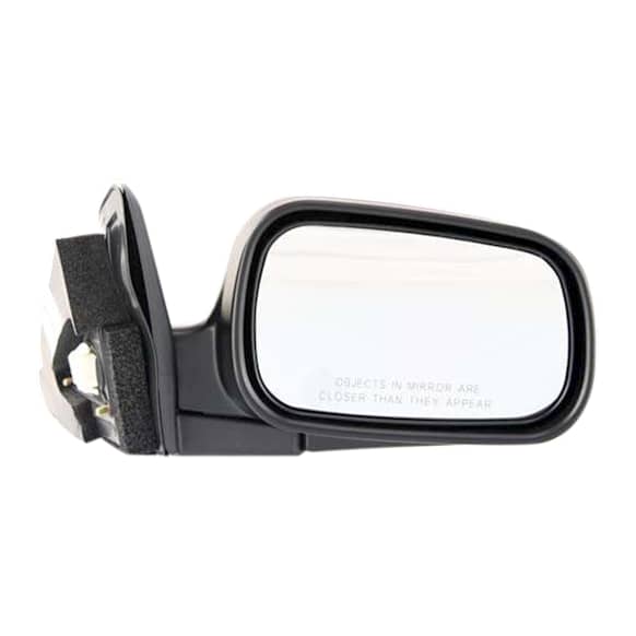 Passenger Side Mirror, Power Adjust, Manual Folding, Non-Heated, Paintable, No Signal Light, No Memory, No Puddle Light, No Auto-Dimming, No Blind Spot Feature, Coupe