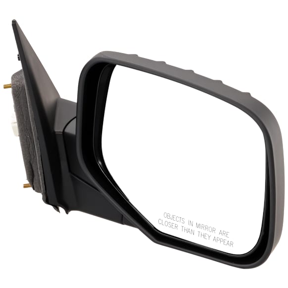 Passenger Side Mirror, Power Adjust, Manual Folding, Non-Heated, Paintable, No Signal Light, No Memory, No Puddle Light, No Auto-Dimming, No Blind Spot Feature